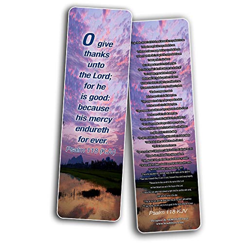 Psalm Bookmarks KJV Version