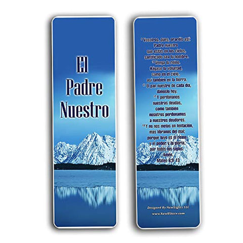 Spanish Bookmarks - The Lord's Prayer (60-Pack)