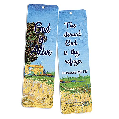 Favorite Bible Verses Bookmarks King James Version KJV (30-Pack) - Reassuring us with God's Message of Love and Hope - Prayer Cards Religious Christian Gift to Encourage Men Women Teens Boys Girls Kid