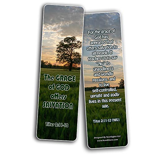 Redemption of Christ Scriptures Bookmarks (60 Pack) - Perfect Gift away for Sunday School and Ministries - Reverence Bible Texts VBS Sunday School Easter Baptism Thanksgiving Christmas Rewards