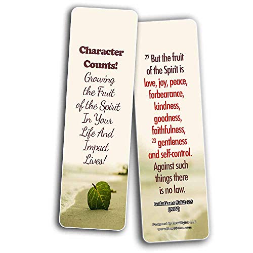 Powerful Bible Verses Bookmarks - Spiritual Growth (60-Pack) - Perfect Gift Idea for Friends and Loved Ones