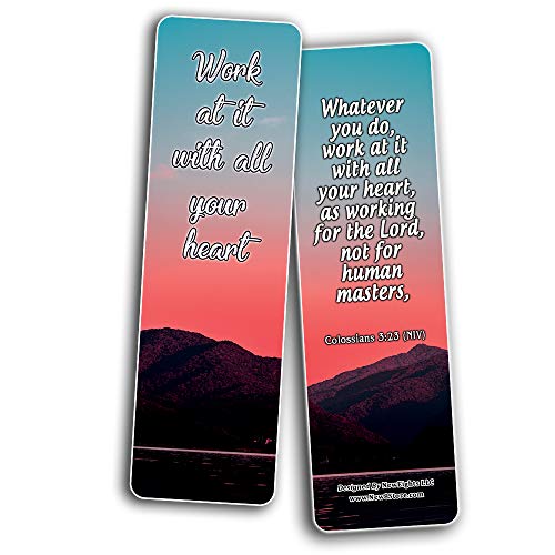 Popular Bible Verses for Teenage Boys Bookmarks