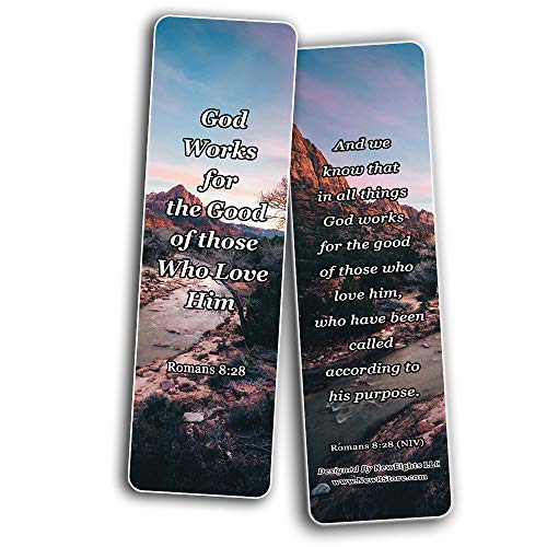Seek God's Plan Memory Verses Bookmarks