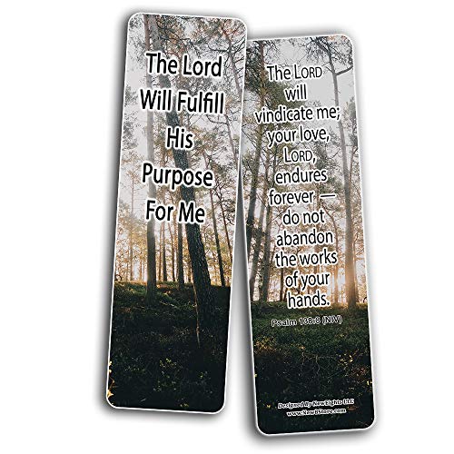 Living your purpose bible verses (12-Pack)
