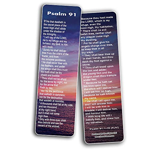 Psalm 91 Bookmarks KJV