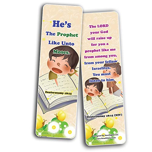 Jesus Throughout the Bible Bookmarks Series 1