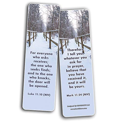 Inspirational Bible Verses Bookmarks (God's Promise)