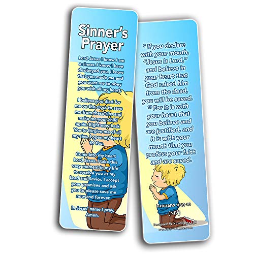 Children's Prayers Bookmarks (60 Pack) - Prayers that Simple and Easy for Kids to Pray