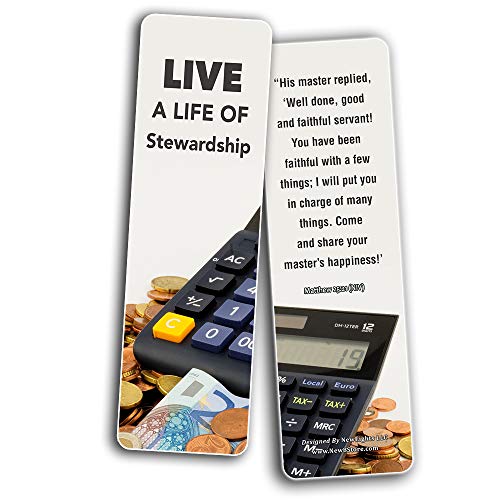 Christian Bookmarks for Biblical Financial Principles Series 1 (30-Pack)