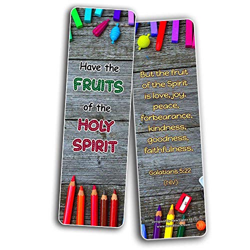 Encouraging Scripture Verses for Back to School Bookmarks (60-Pack)