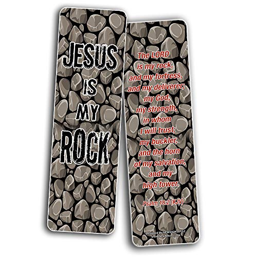 Kids Christian Bookmarks (60-Pack) - Bulk Bible Verses Bookmarker For Boys and Girls - Stocking Stuffers for Easter Birthday Homeschooling Sunday School Thanksgiving Christmas