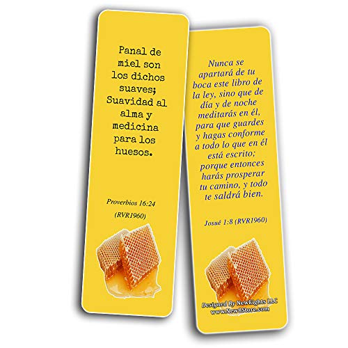 Spanish Speak Life Scripture Bookmarks about Tongue  (12-Pack)