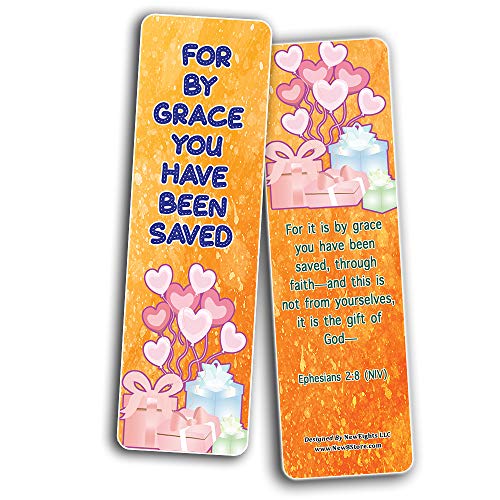 Popular Bible Verses about Eternal Life Salvation Bookmarks Cards