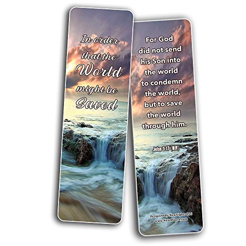 Giving Another Chance Memory Verses Bookmarks (30-Pack) - Handy Reminder About How to Stand for What is Right