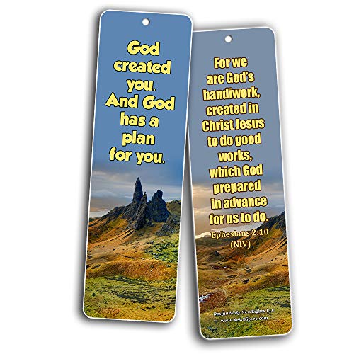 Bible Verses About Life Purpose (30 Pack) - Handy Bible Texts About Knowing Your Purpose