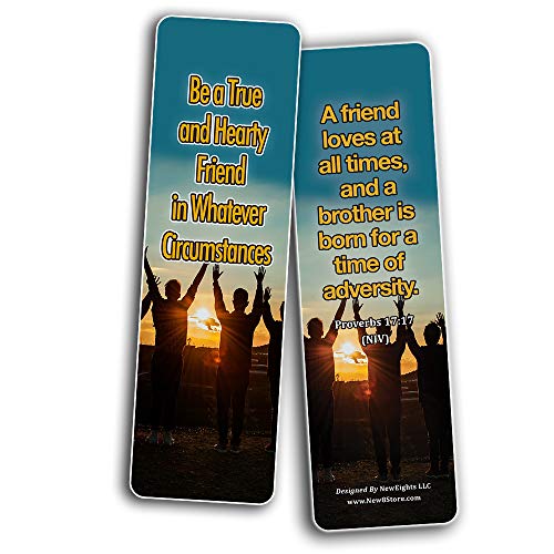 Devotional Bible Verses for Youth Bookmarks (60 Pack) - Perfect Giveaways for Sunday School and Ministries Designed to Inspire Teens and Young People