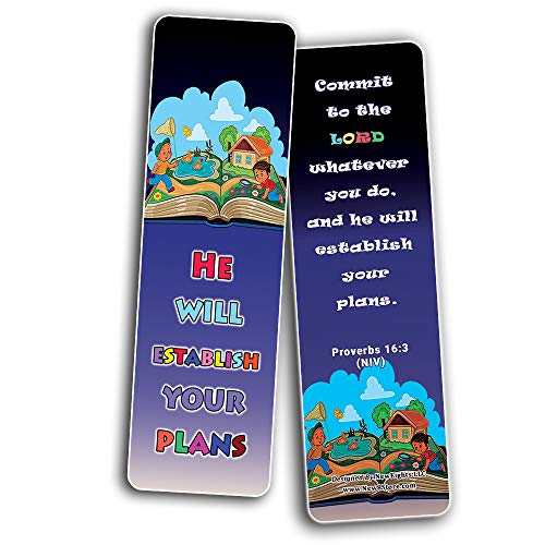 Trust in the Lord Memory Verses Bookmarks