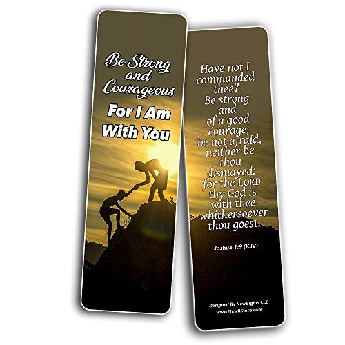 Popular Bible Verses for Men Bookmarks KJV (12-Pack)