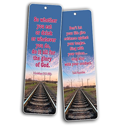 Worship Bible Verses Bookmarks (60-Pack)