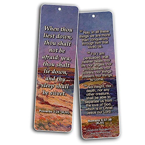 SCRIPTURES BOOKMARKS TO ENCOURAGE MEN AND WOMEN (KJV) (60-Pack) - Compilation of Motivational Bible Verses