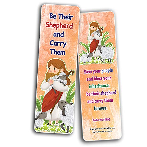 Popular Bible Verses about The Lord Is My Shepherd Bookmarks Cards