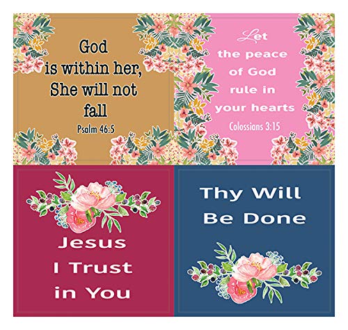 God is within Her Stickers (20-Sheet) - Awesome Stickers for Women