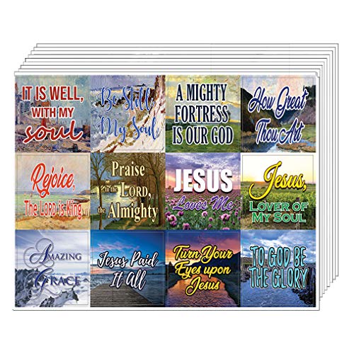 Be Still, My Soul Stickers (20-Sheet) - Perfect Giftaway for Ministries