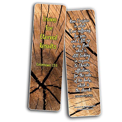 Living Out God's Mission Bible Verse Bookmarks (12-Pack)