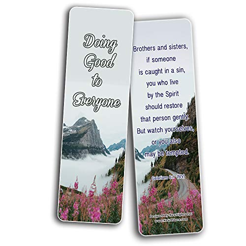 We Make a Difference in Others Memory Verses Bookmarks