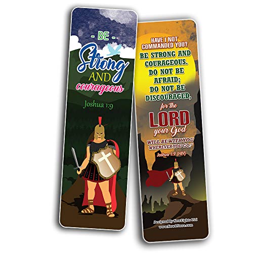 Armor of God Bookmarks (60-Pack) - Stocking Stuffers for Men & Women - Bible Study Church Supplies Teacher Classroom Incentives Gift