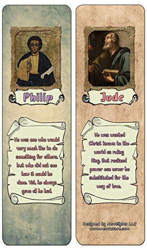 12 Apostles Bookmarks (60-Pack)