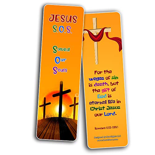 Christian Gospel Bookmarks for Kids