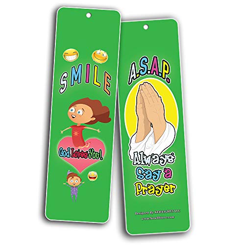 What Would Jesus Do WWJD Christian Bookmarks for Kids (30-Pack)