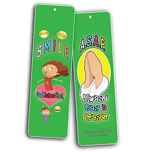 What Would Jesus Do WWJD Christian Bookmarks for Kids (30-Pack)