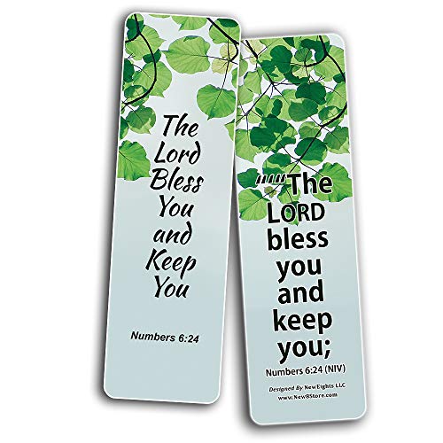 The Power of Blessing Bible Bookmarks (30-Pack) - Handy Christian Daily Reminder About Putting God First