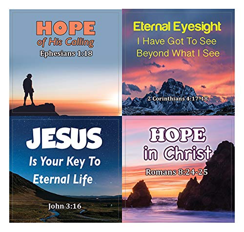 Religious Stickers - Hope and Gratitude (10-Sheet)