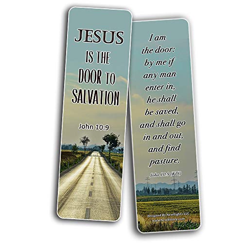 Jesus is the Way KJV Bookmarks Cards (30-Pack) - Handy Christian Daily Reminder
