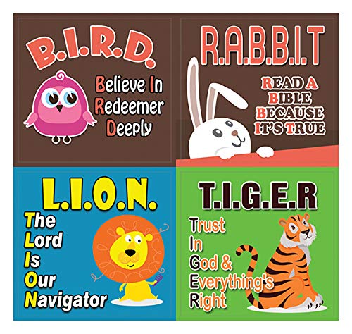 Depend ON GOD Stickers (10-Sheets)