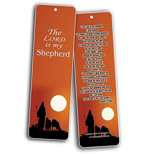 Christian Bookmarks Assorted Bulk Set (60-Pack)- Inspirational Bible Verses Be Strong & Courageous - Religious Gifts to Encourage Men Women Boys Girls Co Worker - Stocking Stuffers - Wall Decor