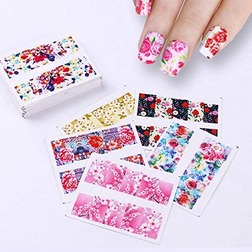 New8Beauty Nail Art Stickers Decals Series 3 (48-Pack)