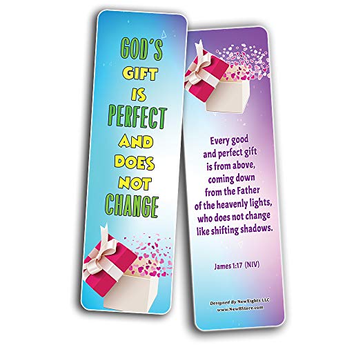 Popular Bible Verses about Eternal Life Salvation Bookmarks Cards