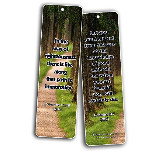 Bible Scriptures About Righteousness (30 Pack) - Bible Texts That Helps Us Live a Godly Life