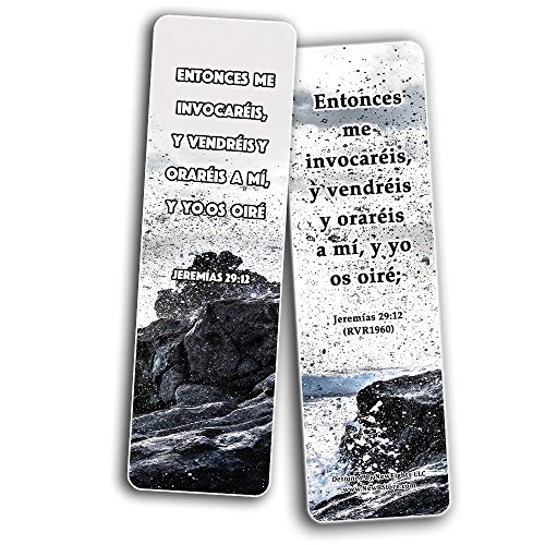 Spanish Favorite Prayer Bible Promises Bookmarks (60-Pack) - Great Giveaways for Ministries and Sunday Schools