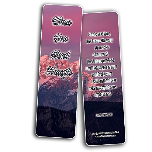 When Your Faith Is Tested Memory Verses Bookmarks (60-Pack) - Perfect Giftaway for Sunday School and Ministries