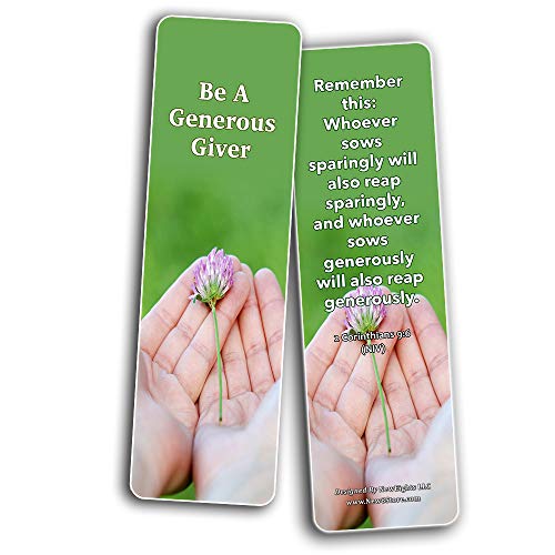 Christian Bookmarks for Biblical Financial Principles Series 3 (30 Pack) - Biblical Principles About Financial Freedom
