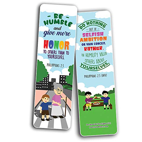 Top Bible Verses for Cultivating Good Character Bookmarks for Kids