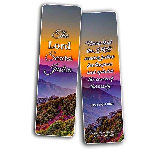 Kindness Scriptures Cards Bookmarks (60 Pack) - Perfect Giftaway for Sunday School