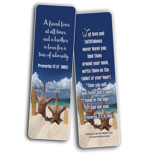 Christian Bookmarks Cards - Love One Another (30 Pack) - Perfect for Ministry and Giftaway