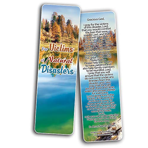 Prayers in Times of Natural Disaster Bookmarks