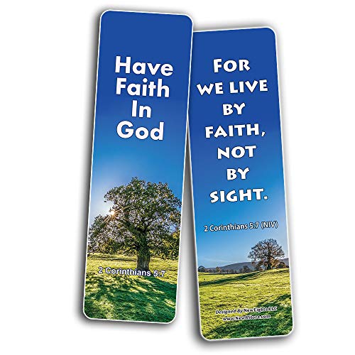 Trusting God with Your Life Christian Bookmarks (30-Pack) - Buy Variety Bookmarks in Bulk